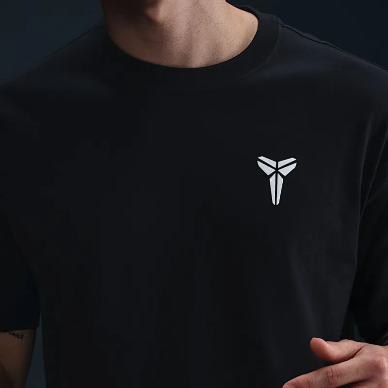 Nike T Shirts Men Black/White-2