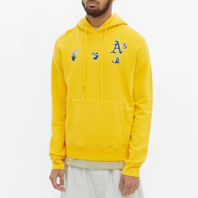OFF WHITE X Mlb Oakland Athletics Hoodie-2