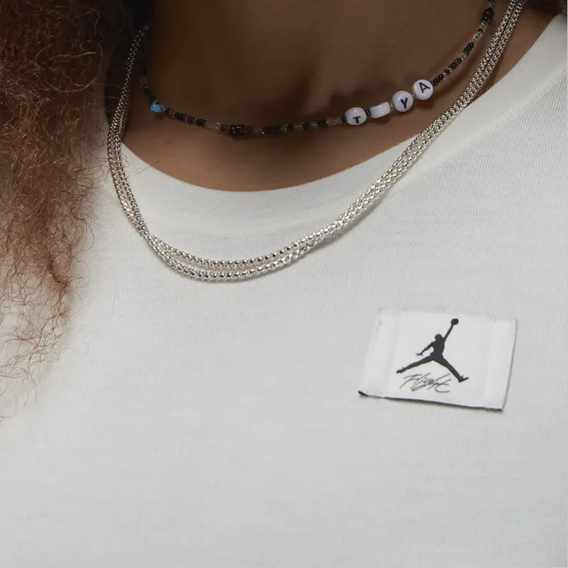 Jordan T Shirts Women's White-3