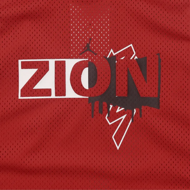 Jordan Zion Tank Tops Men's Red-4