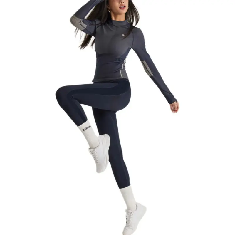 Wilson Knitted Sweatpants Women's Marine Blue-2