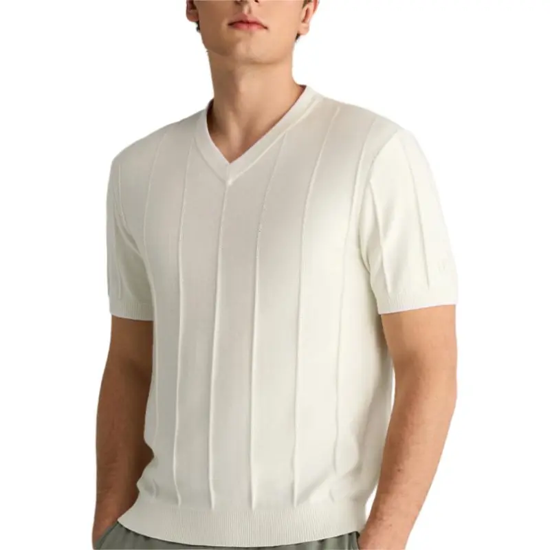 Wilson T Shirts Men Tofu Gray-2