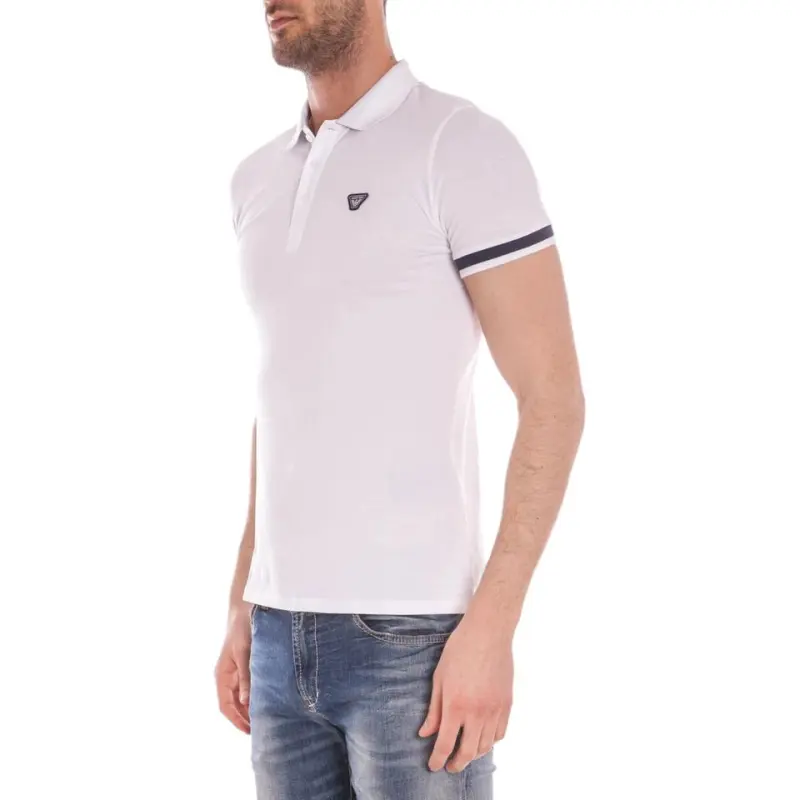 ARMANI JEANS Polo Shirt Men's White-2
