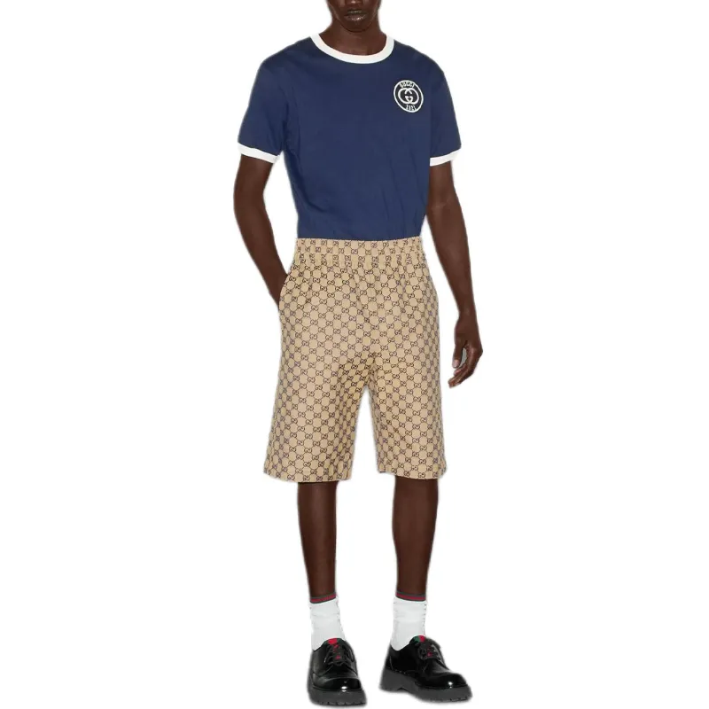 GUCCI All Over Gg Basket Short-1