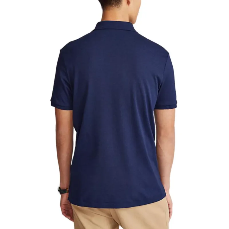 Polo Ralph Lauren SS22 Polo Shirt Men's Navy Blue-3