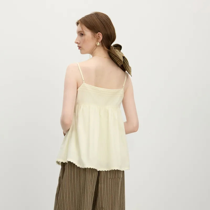FANSILANEN Camisoles Women's Sunlight Yellow-2
