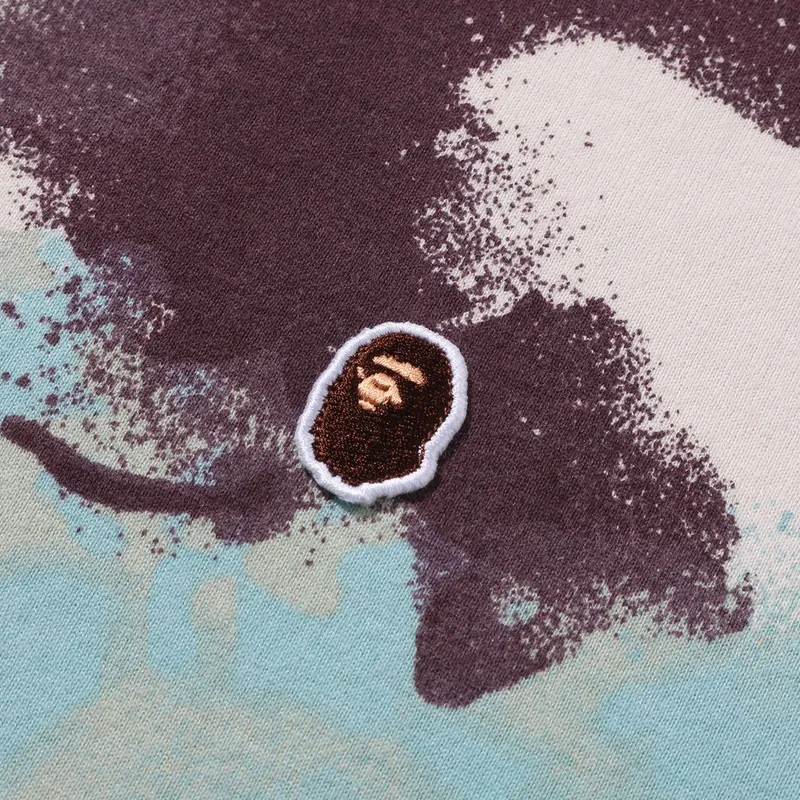 A BATHING APE Map Camo Ape Head One Point Relaxed Fit Tee-8