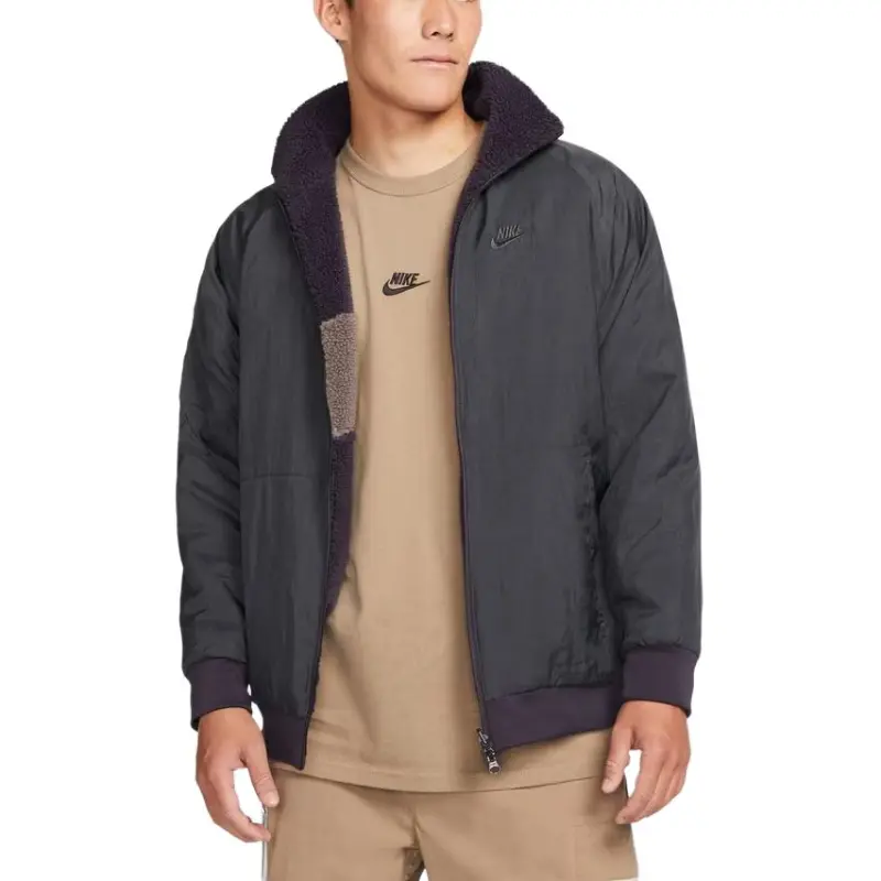 Nike Big Swoosh Reversible Boa Jacket Asia Sizing Cave Purple-3