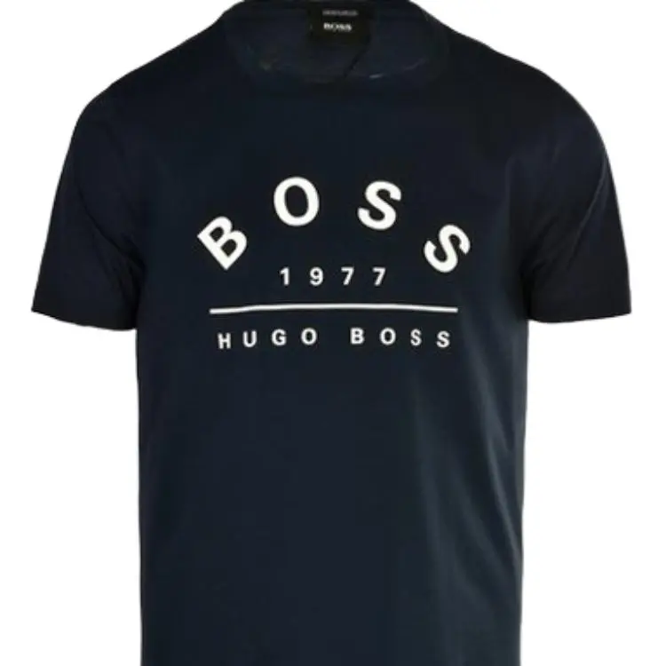 HUGO BOSS T-Shirts Men Black-4