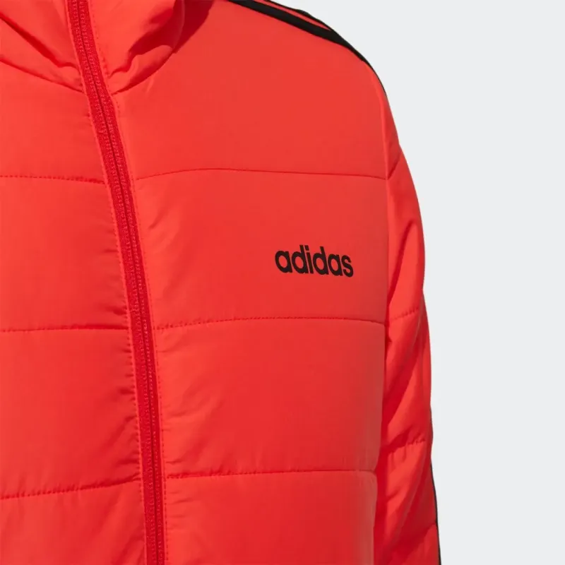 Adidas Neo Puffer Jacket Men's Black Red-4