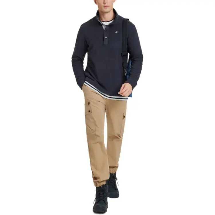 AIGLE Sweatshirt Men's Marine Blue-2