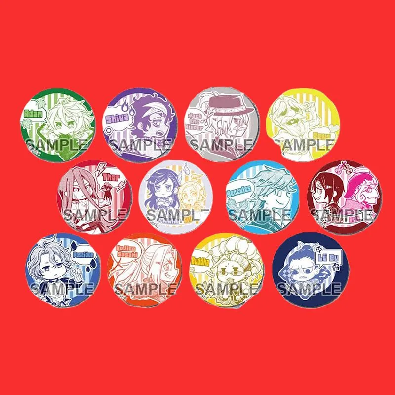 Animate Goddess Of Ragnarök Collectible Card Game Badges-2