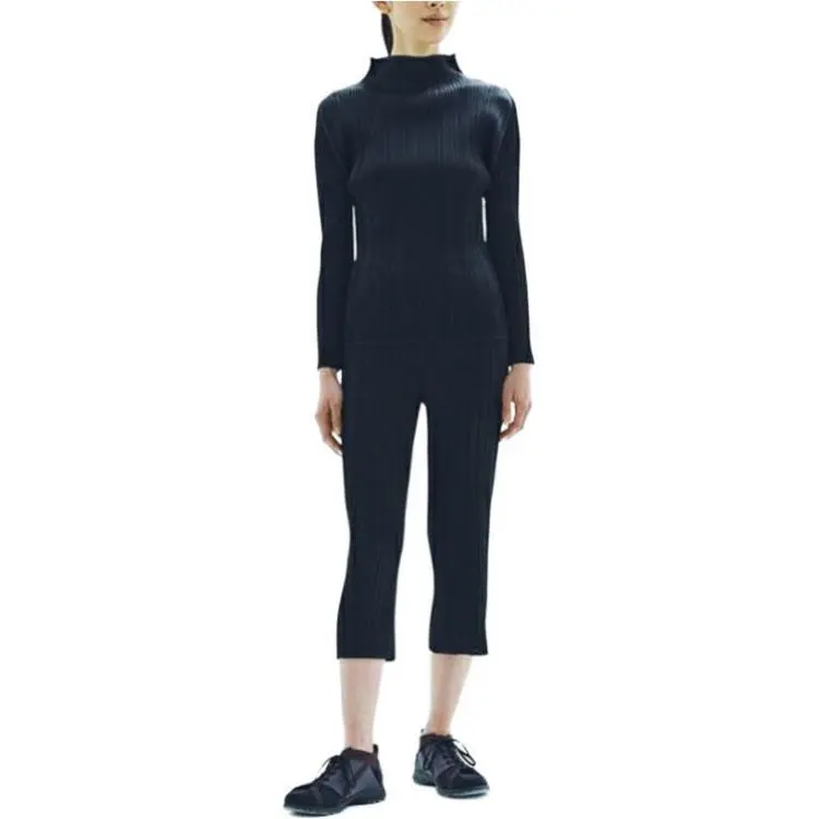 PLEATS PLEASE ISSEY MIYAKE Casual Pants Women's Black-1