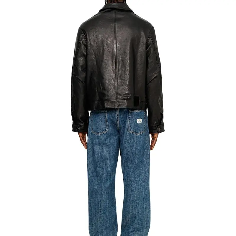 Stussy X Our Legacy Work Shop Blouson Leather Jacket-3