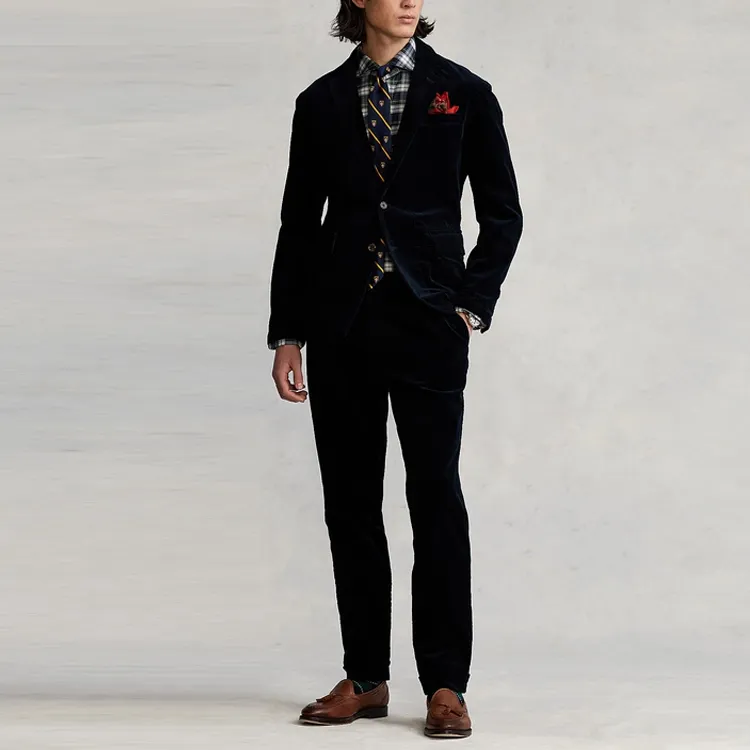 Polo Ralph Lauren Business Suits Men Marine Blue-1