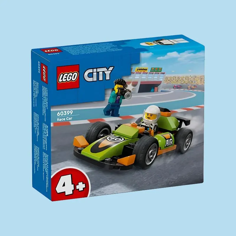 LEGO Green Race Car Building Blocks 60399-4