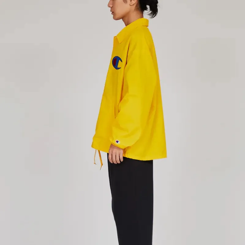 Champion Action Style Jackets Unisex Yellow-4