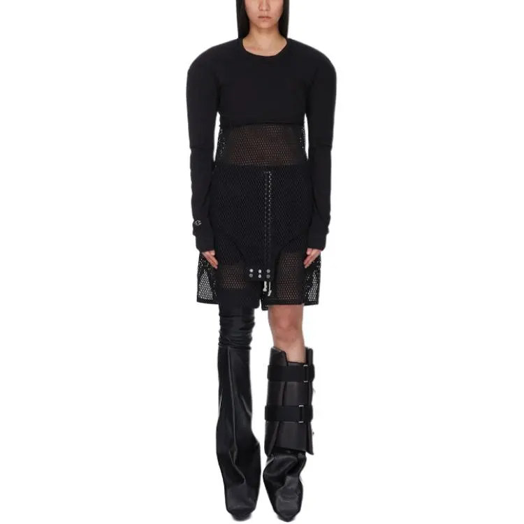 Champion X RICK OWENS T Shirts Women's Black-1