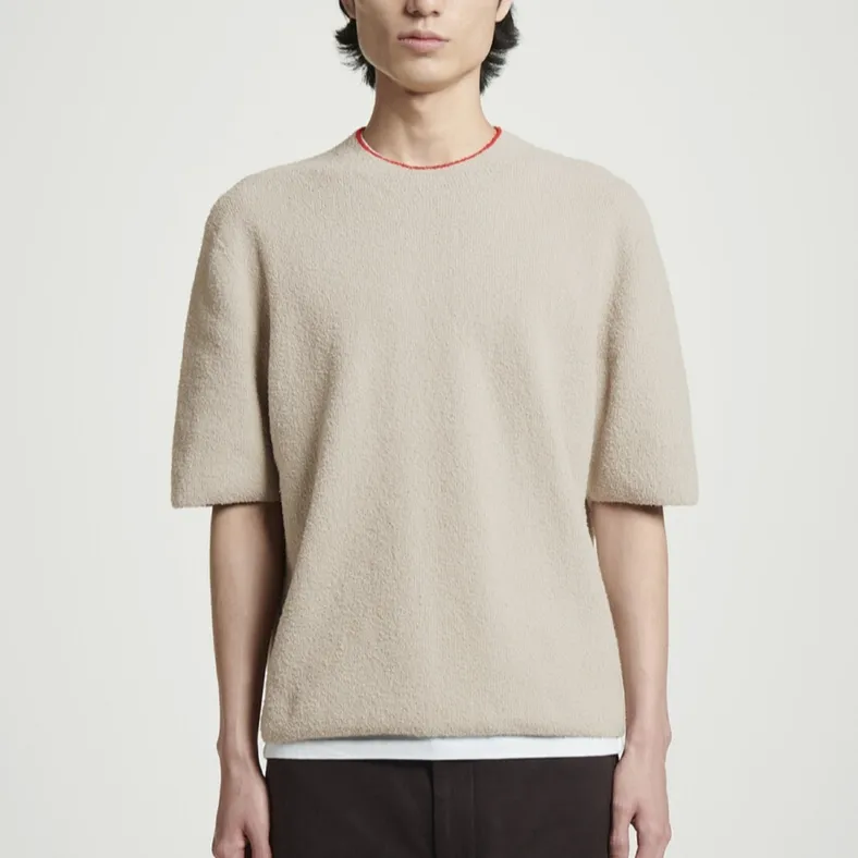 COS Chinese New Year Series SS25 T Shirt Men's Beige-1