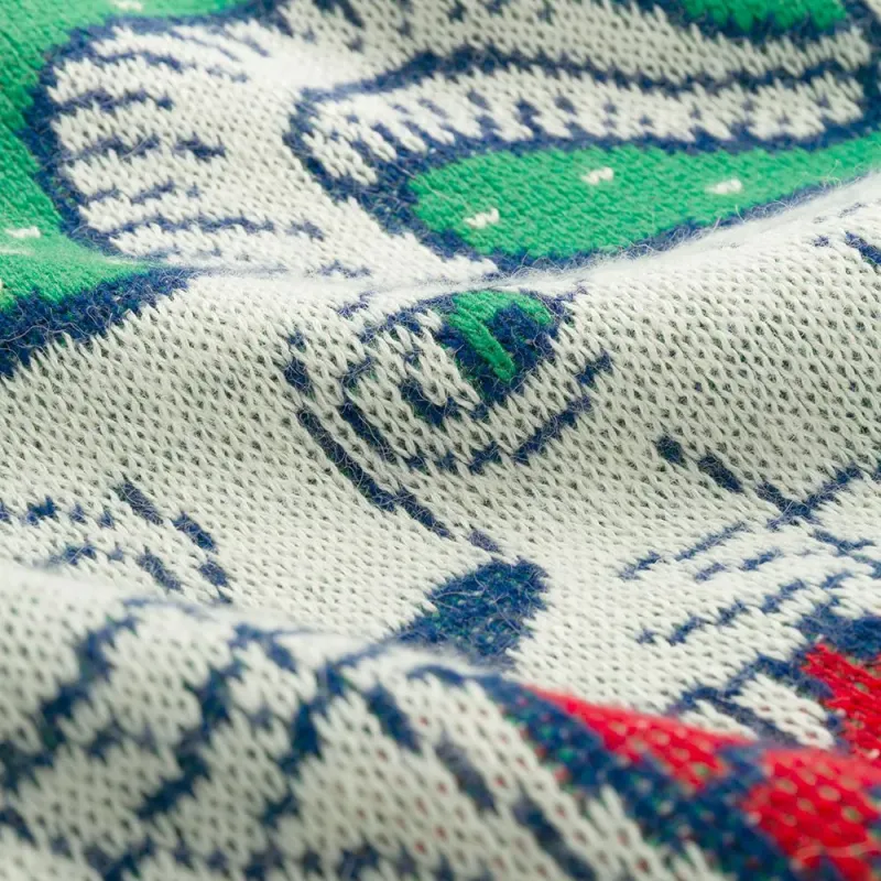 GUCCI Tiger Jacquard Wool Blend Sweater-5