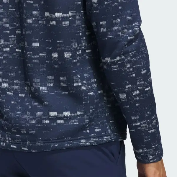 Adidas Free Shipping With AdiClub Core Printed Quarter Zip Pullover-7