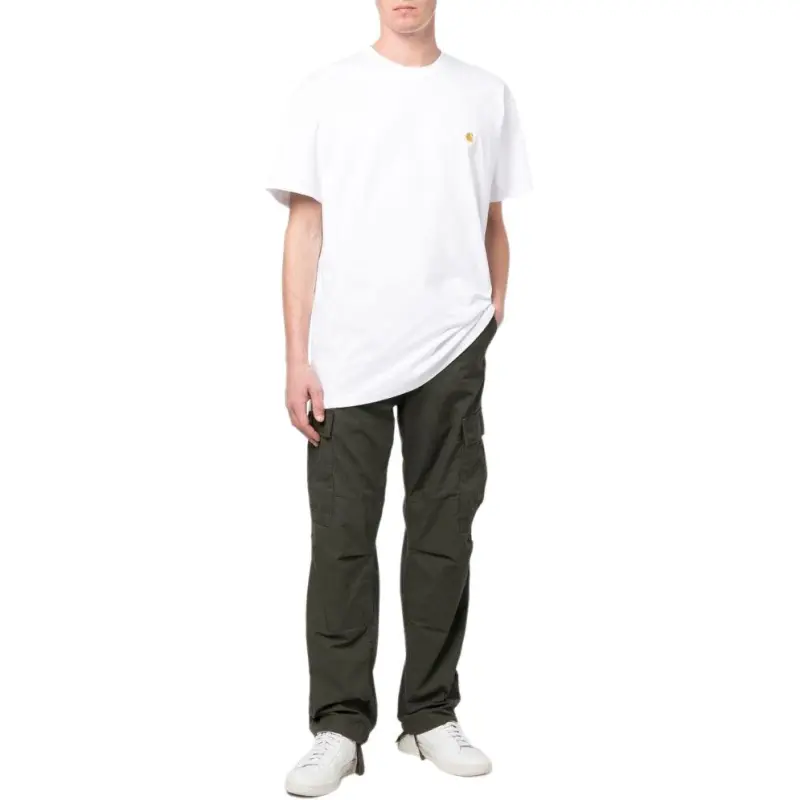 Carhartt WIP Chase Crew Neck T Shirt-3