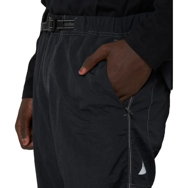 And Wander Casual Pants Men's Black-4