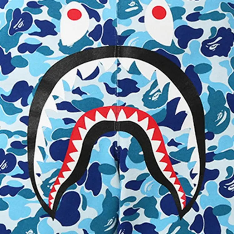 Bape Abc Camo Shark Sweatshorts-3