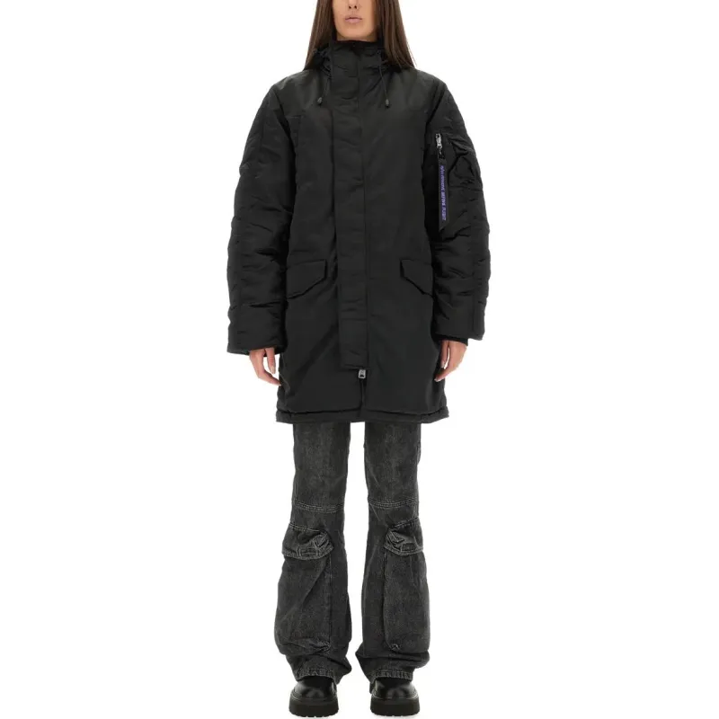 Alpha Industries Jackets & Coats Unisex Black-2