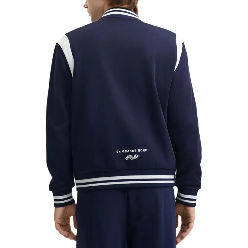 FILA Baseball Jacket Men's Hero Blue-3