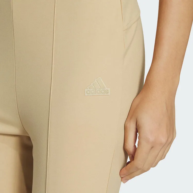 Adidas W Fustl Pants 1 Knitted Sweatpants Women's Light Khaki-4
