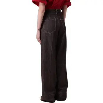Brunello Cucinelli Wide Leg Jeans
