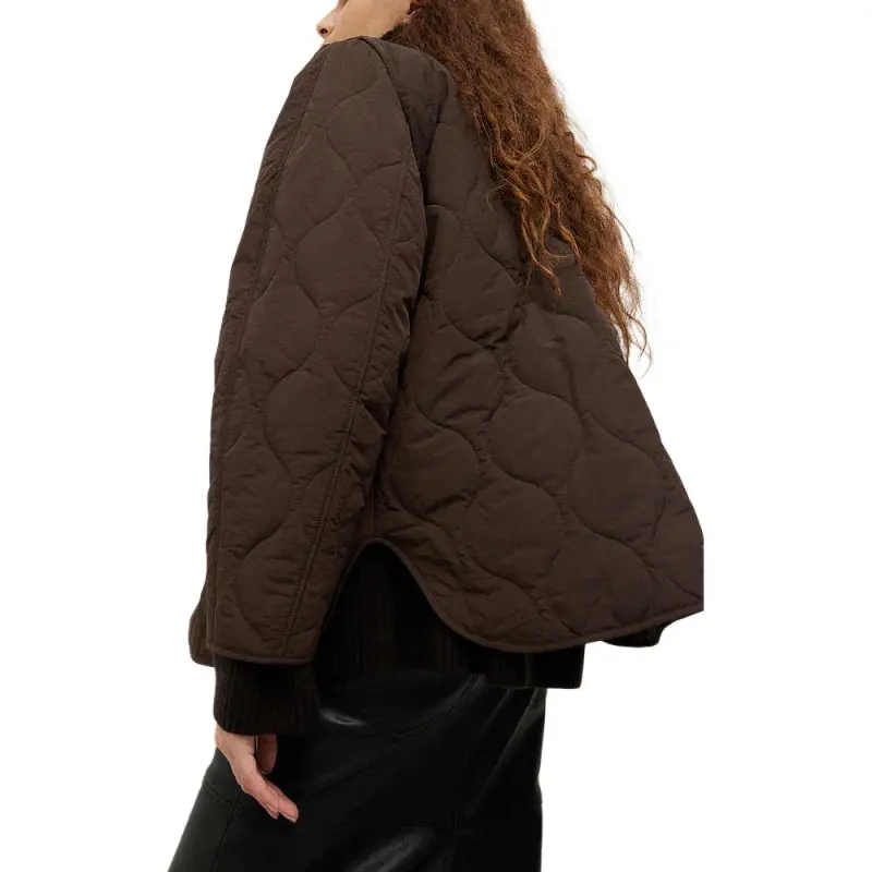 H&M Jackets & Coats Women's Dark Brown-2