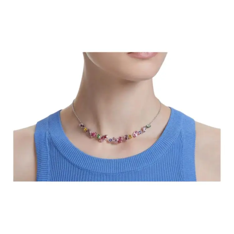Swarovski Gema Crystal embellished Necklace-4
