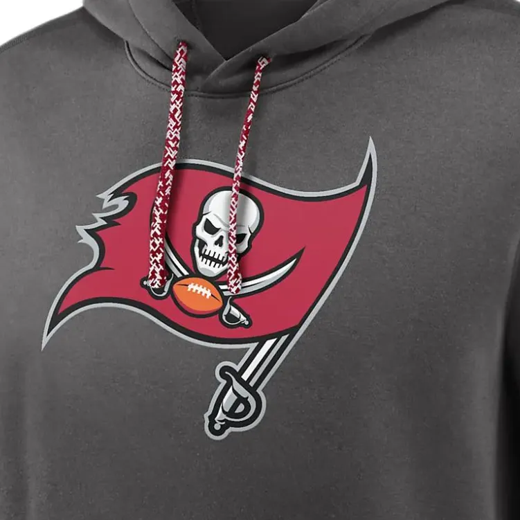 Nike Tampa Bay Buccaneers Sideline Team Issue Club Men's Nike Nfl Pullover Hoodie-2