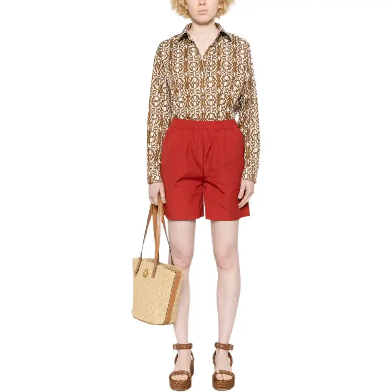 MaxMara Gallura All Over Patterned Blouse-1