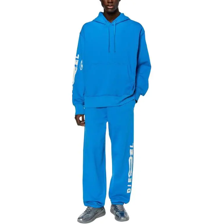 DIESEL Sweatshirts Men Blue-3