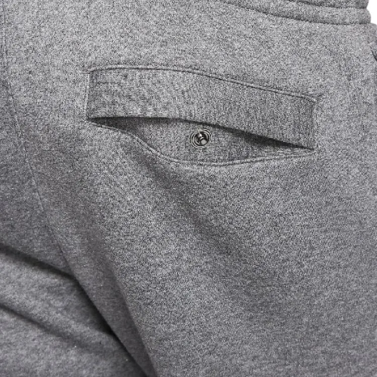 Nike Casual Sportswear Men Set Beige Top+Gray Bottom-4