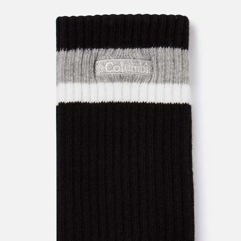 Columbia Public Cove Heights Park Knee-High Socks Unisex 1 Pack Black-1