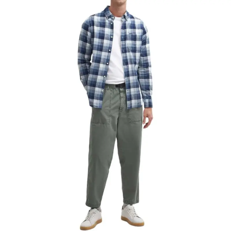 BARBOUR Checked Button Up Shirt-6