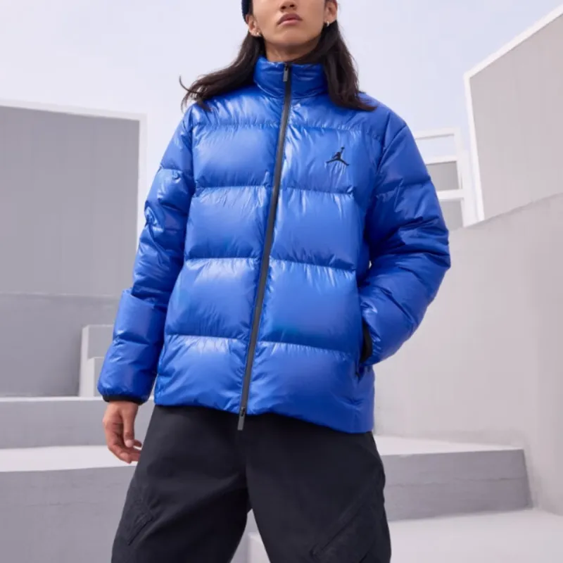 Jordan Flight Down Jacket Men's Royal Blue-3