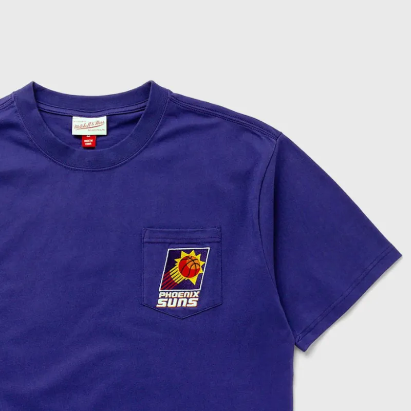 Mitchell Ness T Shirts Men Blue-3