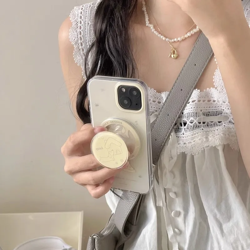 Wei Xin Acrylic Material Custard Maltese Phone Cases Compatible With IPhone 16/15 Pro Max/Apple 13/14 Pro/Max-1