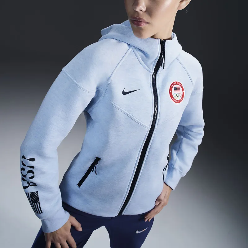Nike USA Olympic Team Series Jacket Women's Sky Blue-2