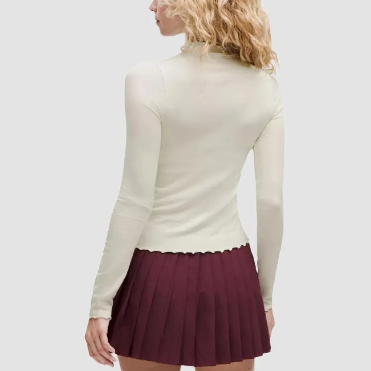 Lululemon Hold Tight Lettuce Edge Turtleneck Sweater Women's-14