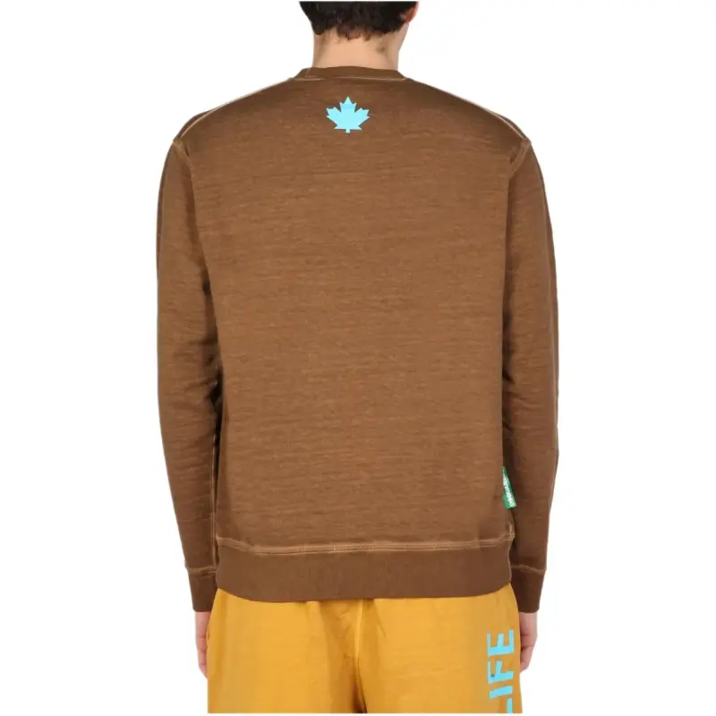 DSQUARED 2 Logo Printed Sweatershirt-3