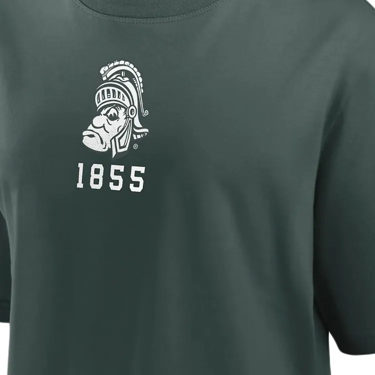Nike Michigan State Spartans Legacy Established Boxy Women's Nike College T Shirt-2