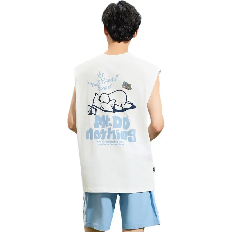 Three Blessings x Mr.Donothing Tank Top Men's-1