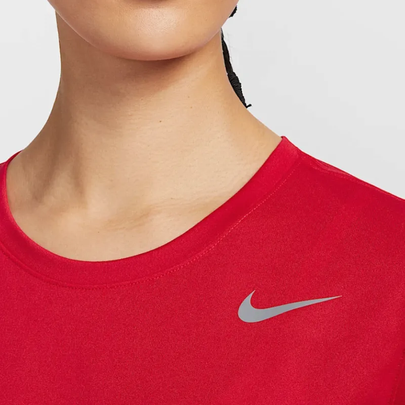 Nike Dri Fit T Shirt Women's University Red-3