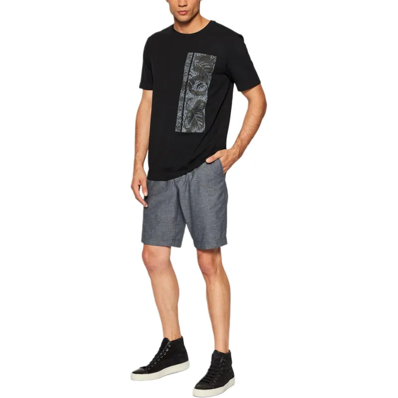 HUGO BOSS T Shirts Men Black-2